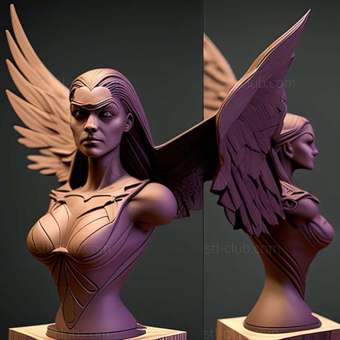 3D model DC Universe Hawk Girl (STL)